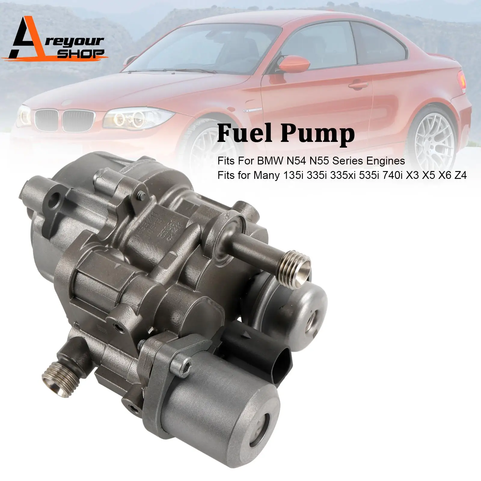 High Pressure Fuel Pump 13517616170 fit for BMW N54/N55 Engine 335i 535i 535i X5 X6