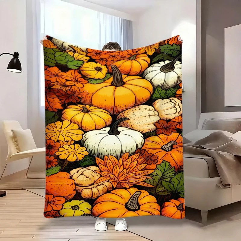 Red Panda Owl Autumn Leaf Fall Throw Blanket Guest Quarters Patio Soft Blanket Sunroom Nook Living Room Lounge Bedroom Den gift