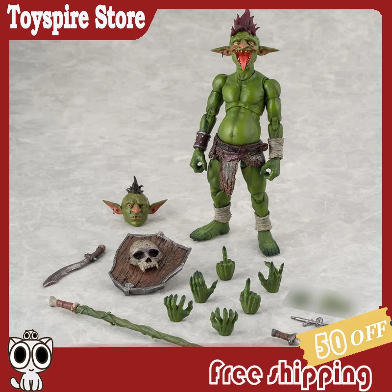 

In Stock HOPDO TOYS Mohicans Goblin Movable Model Toys Goblin 1:12 Movable Doll