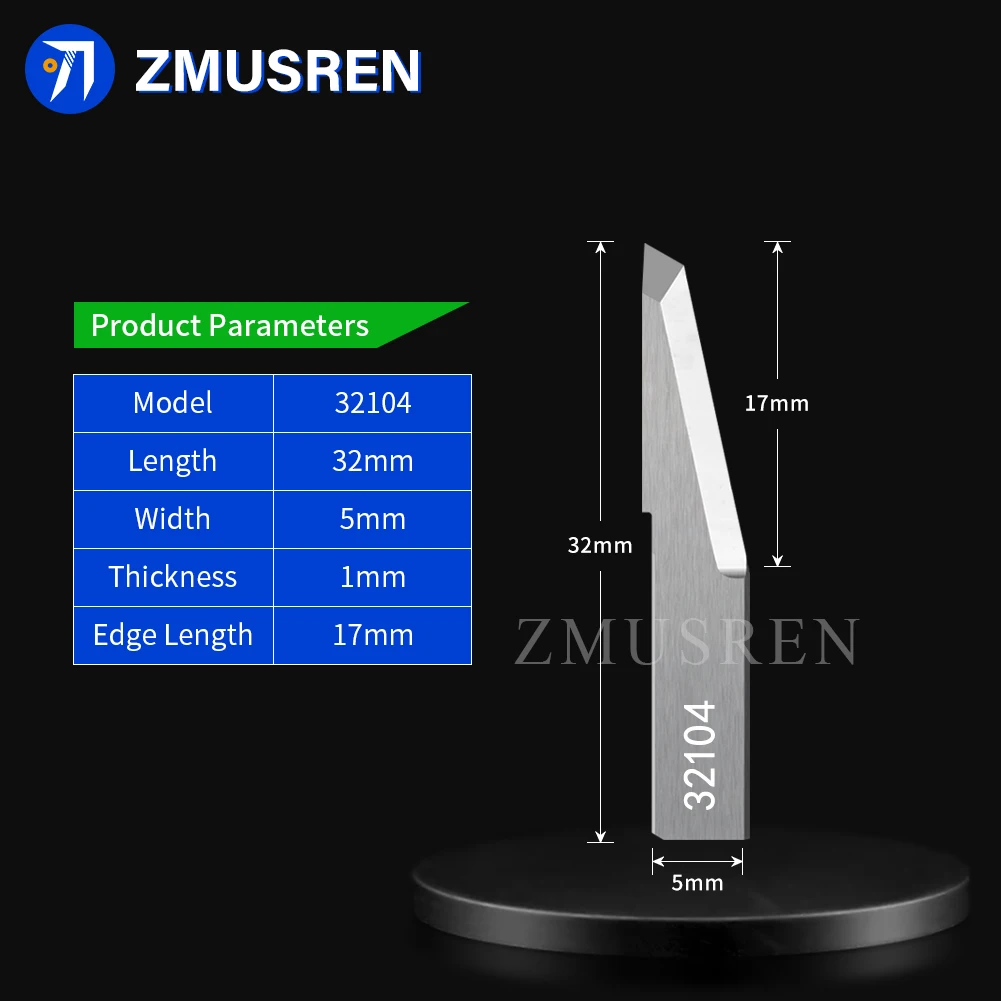 10PCS EMMA Blade 32104 3112 32105 32112 32203 Vibrating Blade Carbide Tungsten Oscillating Cutting Knife ATOM TPS GBOS Machine