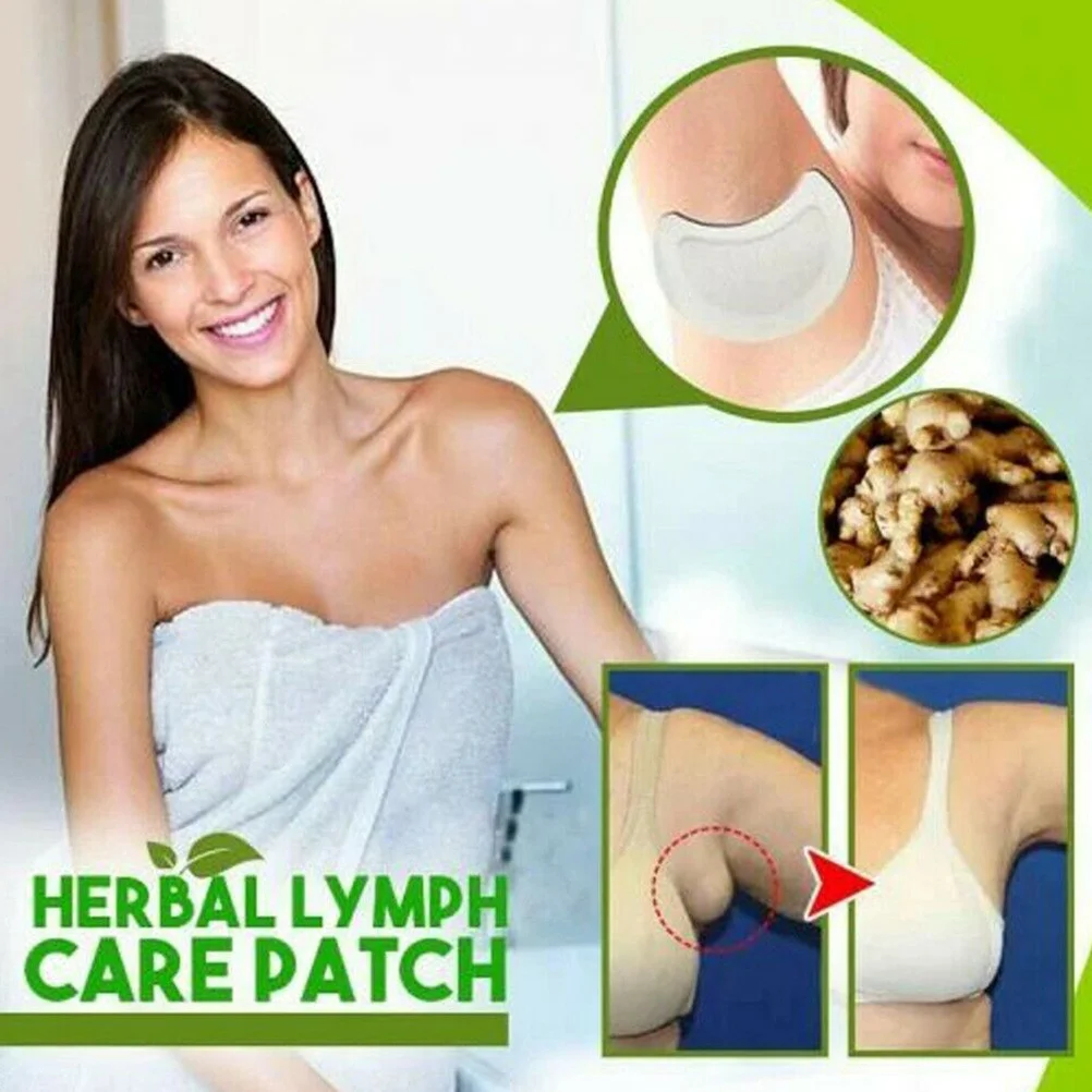 

10Pcs Ear Patch Neck Lymphatic Drainage Patch Anti-Swelling Detox Sticker Promote Immunity Reduce Fat Cells