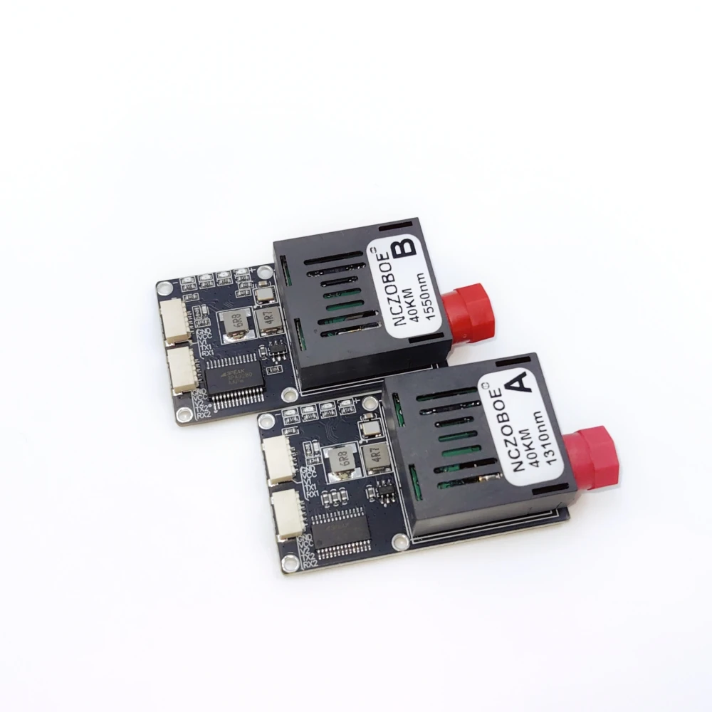 

NCZOBOE 2 Cvbs Video FPV Optical fiber image transmission module Fiber Optic Drone