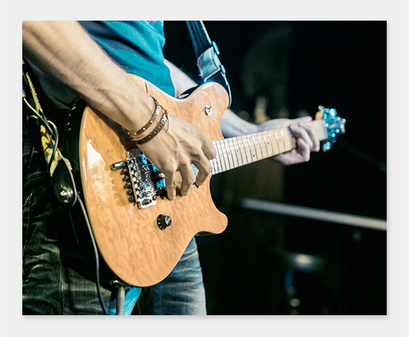 MOGE Sechseckige E-Gitarrensaiten aus Kohlenstoffstahl, Nickellegierung, superleichtes Spannungszubehör – Detail 14