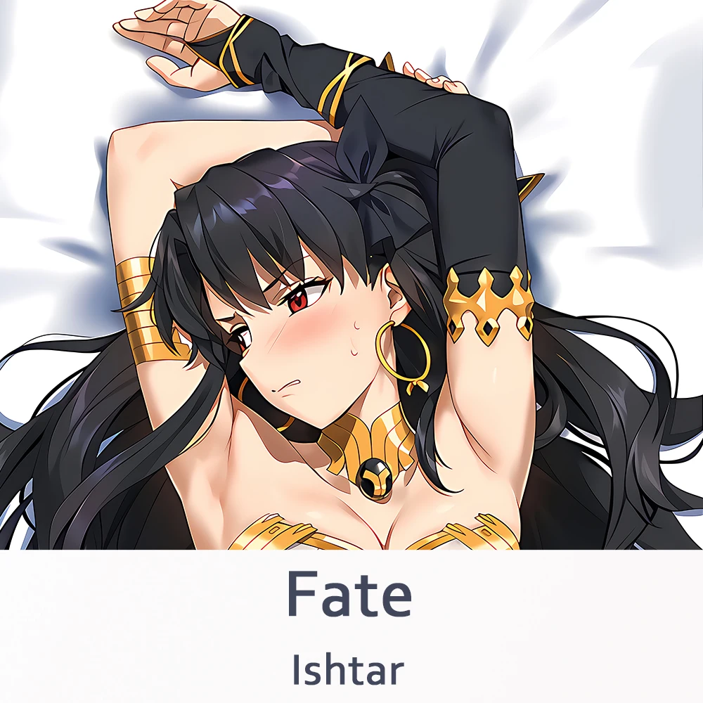 Dakimakura Anime Ishtar Schicksal Fgo Körper Kissen doppelseitigen Druck lebensgroßen Kissen bezug