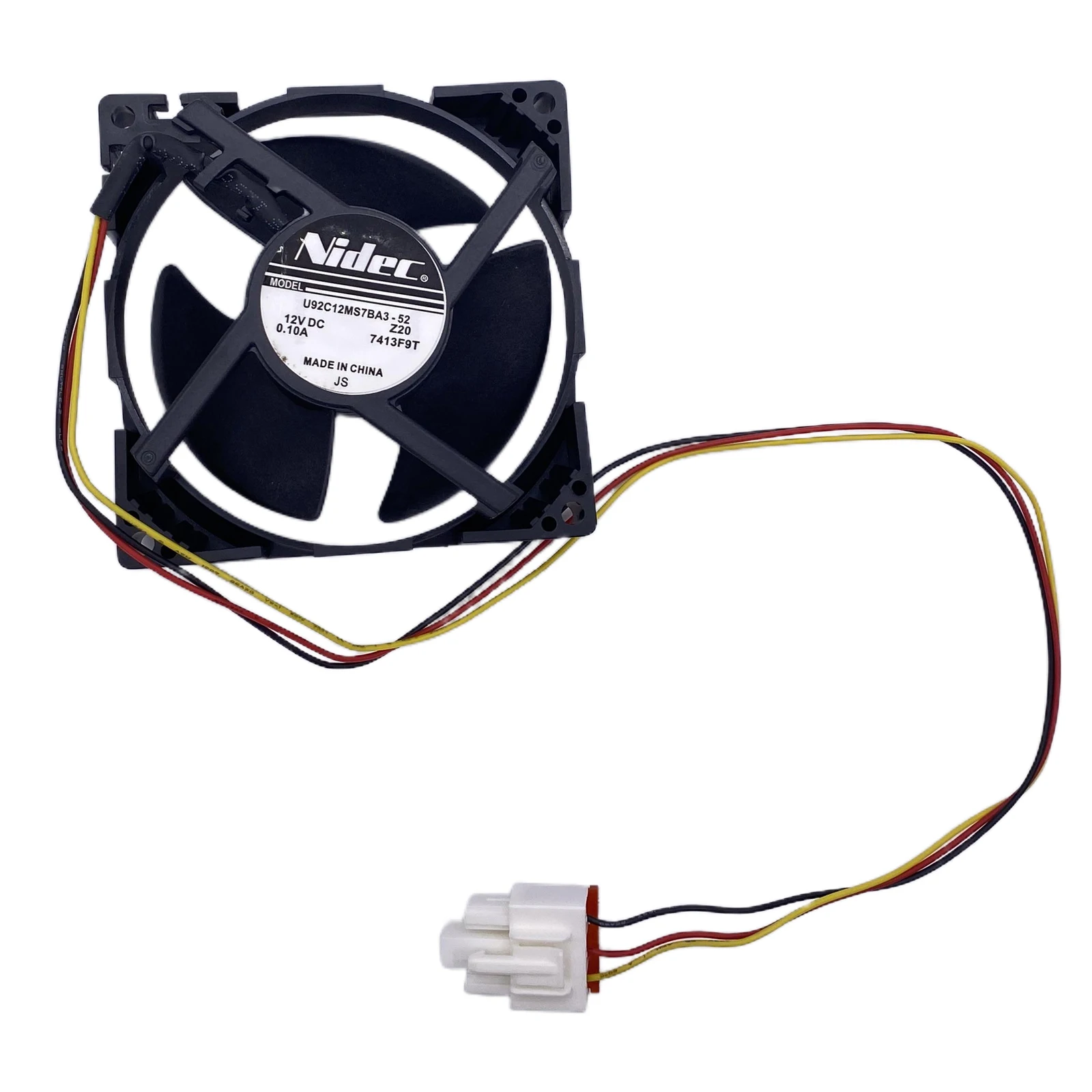 U92C12MS7BA3-52 Koelventilator voor Midea Koelkast U92C12MS7BA3-52Z20 9.2 CM 12 V 0.1A Koelkast Radiator Vriezer