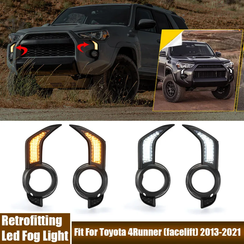 

Светодиодные противотуманные фары для Toyota 4runner 2013-2021, 2 шт.