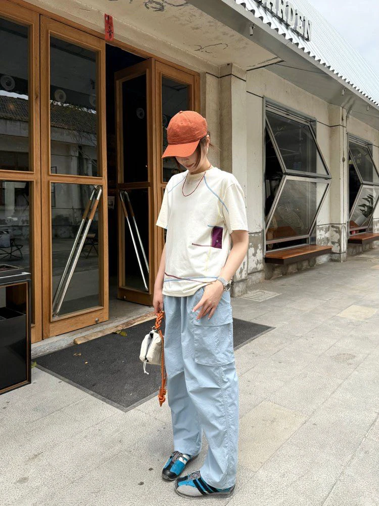 

Повседневная легкая плиссированная 3D индивидуальная мужская и женская рабочая одежда, брюки, летние прямые брюки с высокой талией, молодежные энергетические брюки