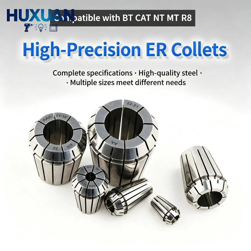ER32 Spring Collet Chuck 0.008mm Accuracy CNC Workholding Tool for Professional Milling Lathe Engraving Operations