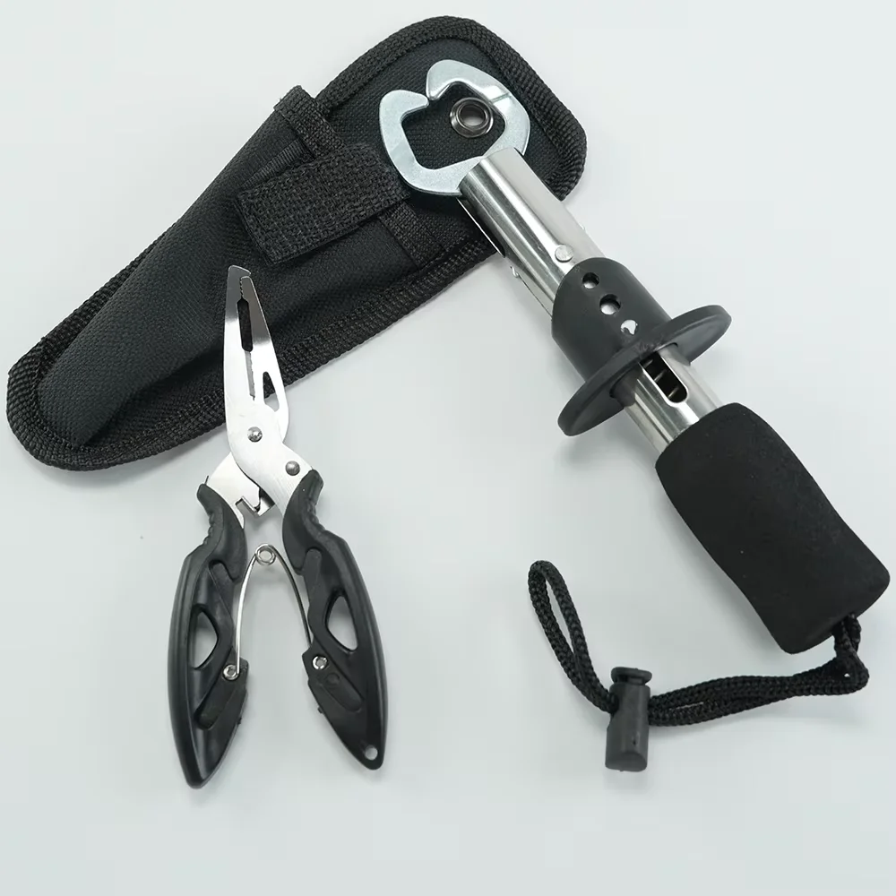 Lure Pliers Fish Controller Set, Made Of Stainless Steel With Reliable Quality, Fishing Pliers, Fish Lip Gripper or Fish Scale