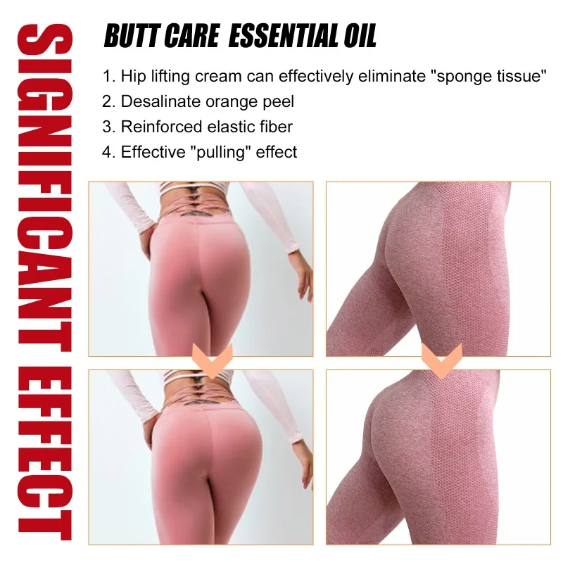 Buttock Enlargement Cream Butt Lift Up Firming Essential Oil Big Ass Enhance Hip Growth Tighten Shaping Sexy Body Care for Women