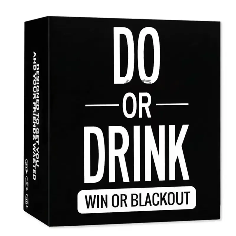 Do or Drink Drinking Card Games dla dorosłych - Zabawne gry dla dorosłych na noc i imprezy - 18- urodziny i gry na imprezę dla kury