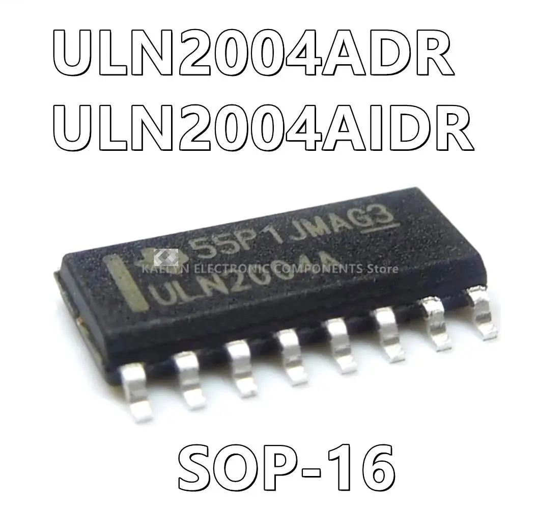 20Pcs/lot ULN2004ADR ULN2004A ULN2004AIDR ULN2004AI Power Switch/Driver 1:1 NPN 500mA 16-SOIC