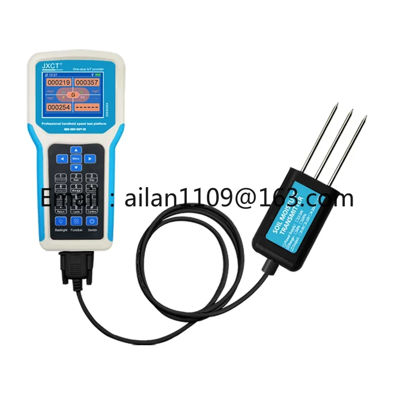 Registratore di dati portatile 7 in1 misuratore di umidità nutriente del suolo integrato analizzatore di Ph sensore Npk del suolo