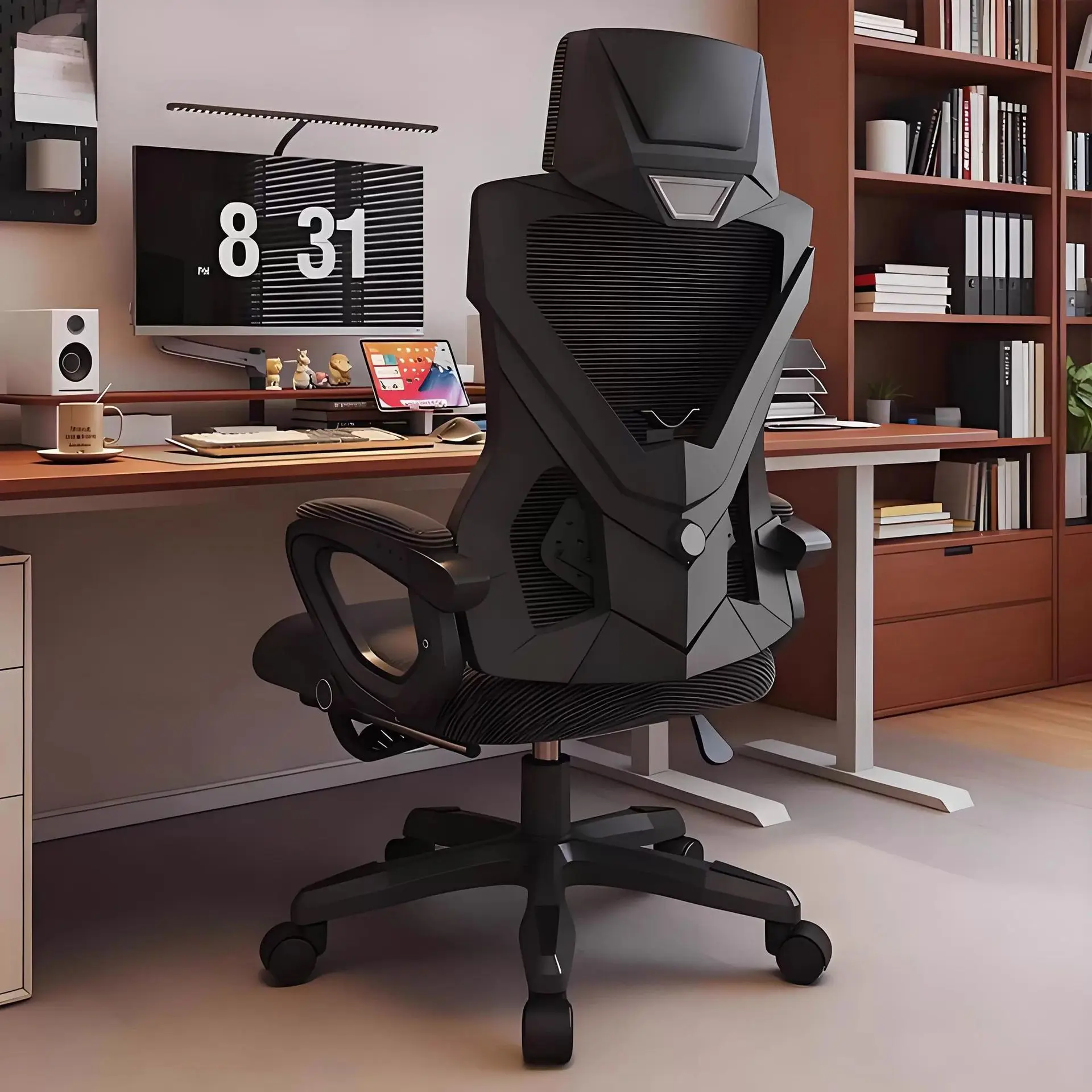 

HYS Ergonomic chair Computer chair Comfortable sedentary reclining e-sports chair Office Household rotating back