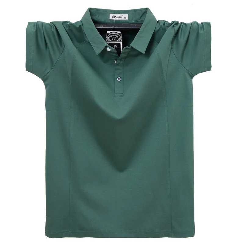 

Plus Size M-7XL Brand New Men's Polo Shirt High Quality Men Cotton Short Sleeve Shirt Brands Jerseys Summer Mens Polo Shirts