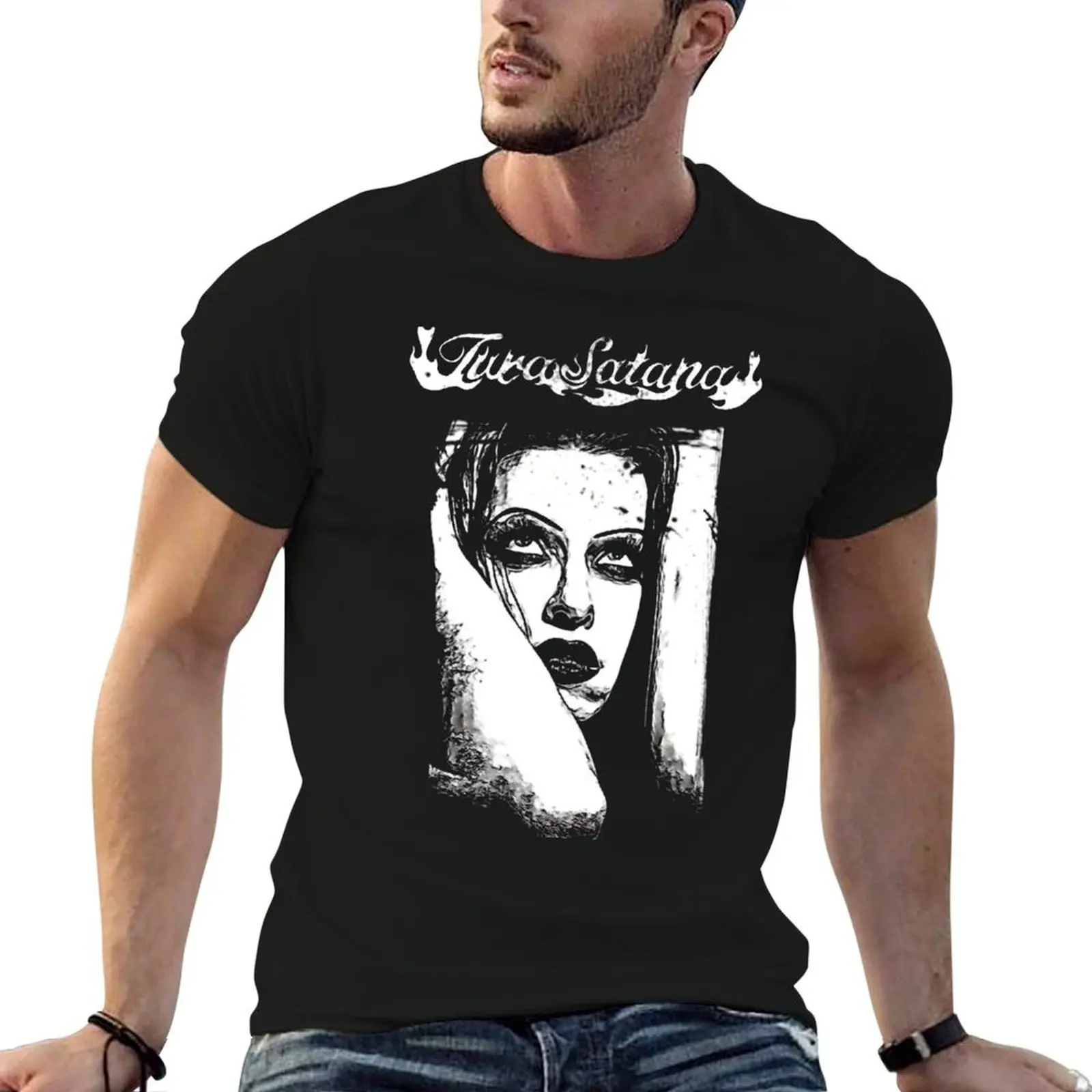 

TairrieB/TuraSatana/Manhole T-Shirt man t shirts graphic man t shirt heavy cotton T-Shirt