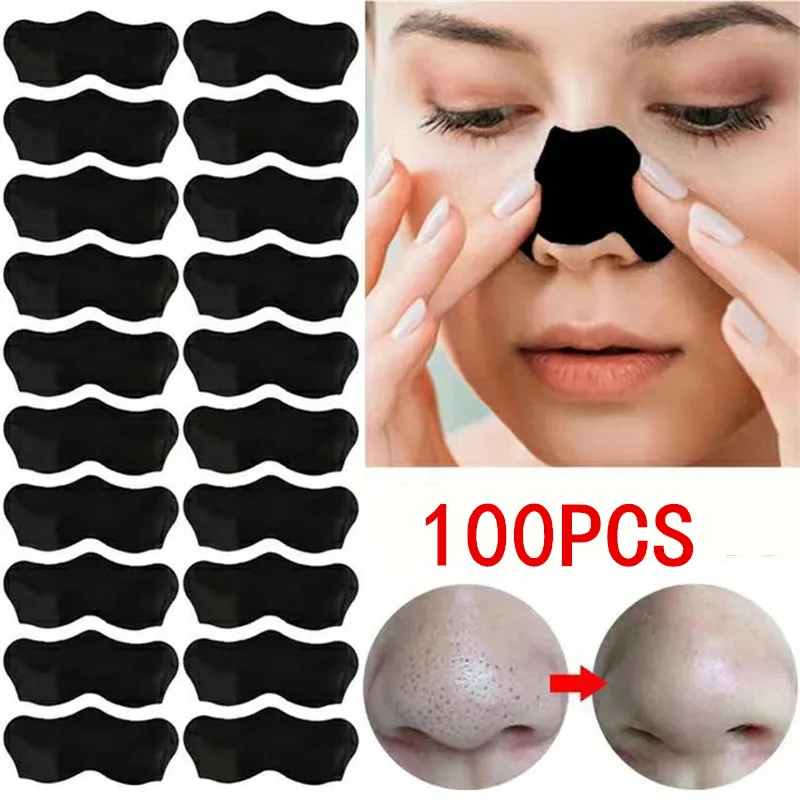 10/20/50/100PCS Deep Cleansing Nose Pores and Blackheads - Peel-and-stick Nose Cleaning Patch, Cleansing Facial Care Tool