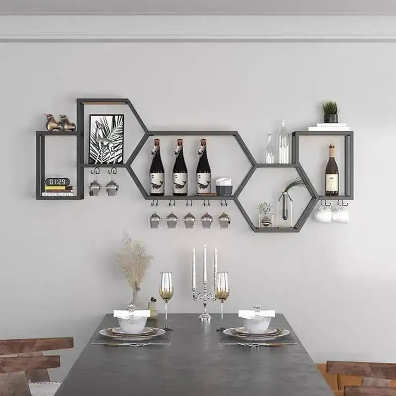 

Saver Space Showcase Alcohol Cabinet Liquor Shelves Modern Cocktail Display Cabinet Nightclub Metal Angolo Bar Furniture