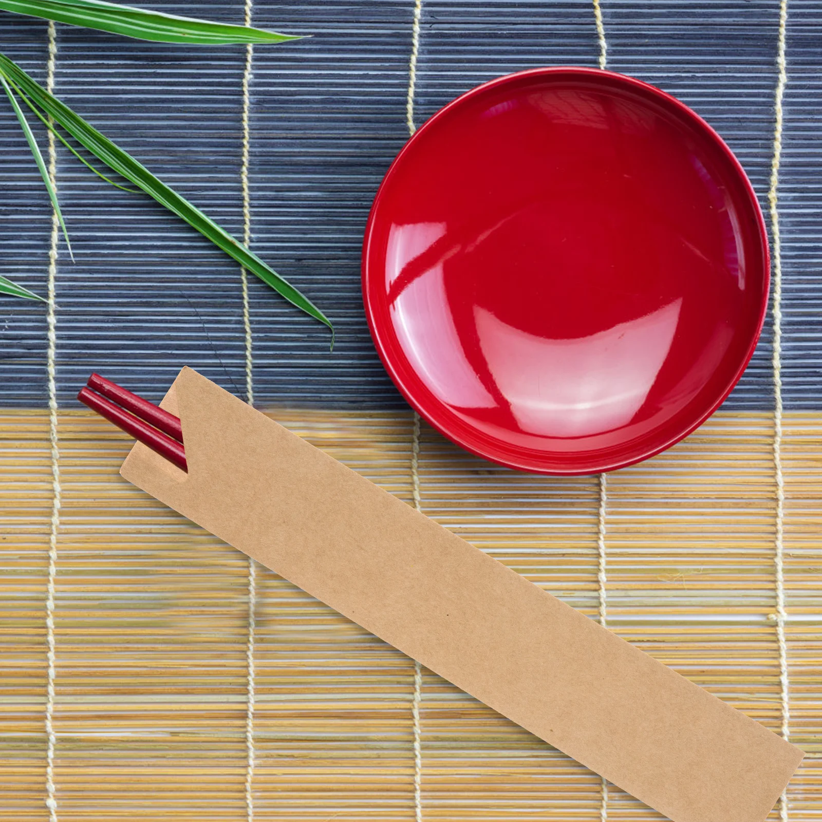 Sacchetti per bacchette da 200 pezzi Maniche per posate usa e getta Imballaggio semplice ed elegante per varie occasioni Manicotto per bacchette usa e getta