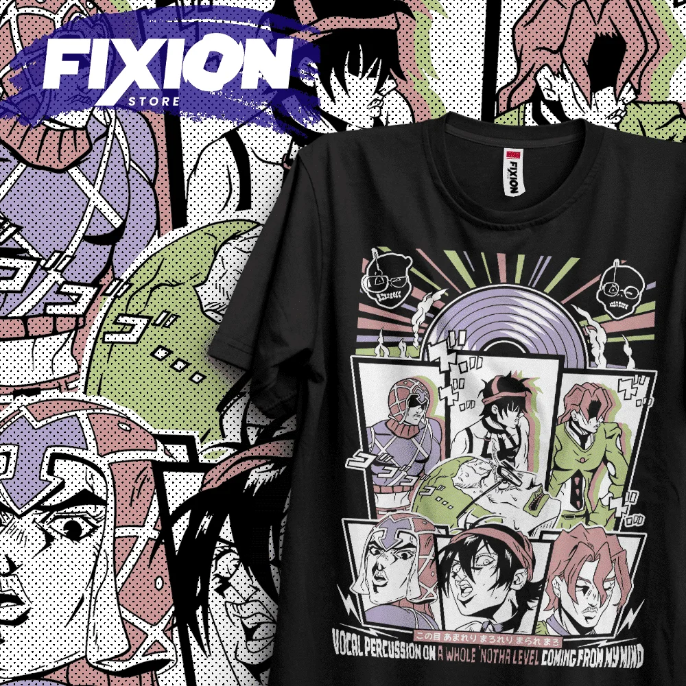 Jojos Bizarre Adventure –  Dance Anime T Shirt Manga Gift For Anime Lover All Size Cotton