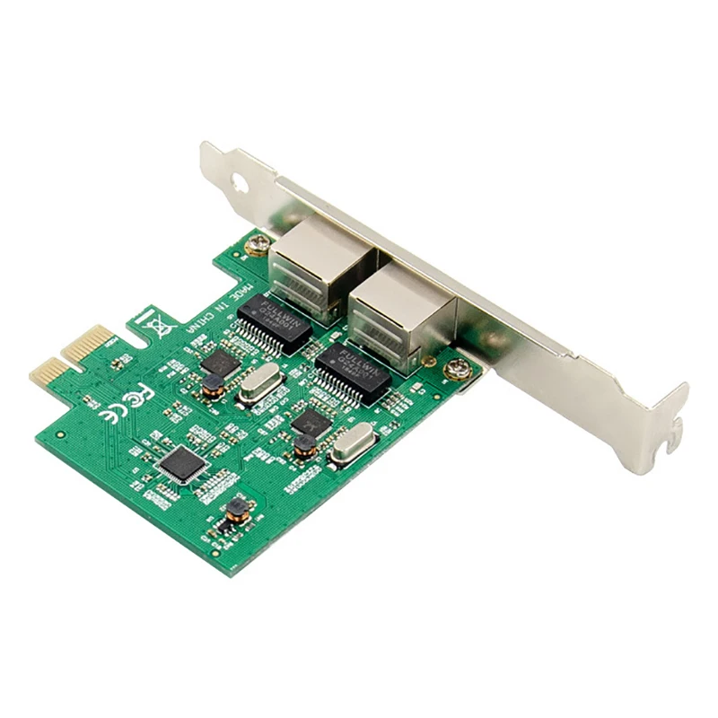 PCI-E Gigabit Ethernet Electrical Network Card PCIe 1000M Dual-Port Desktop Network Card RTL8111F