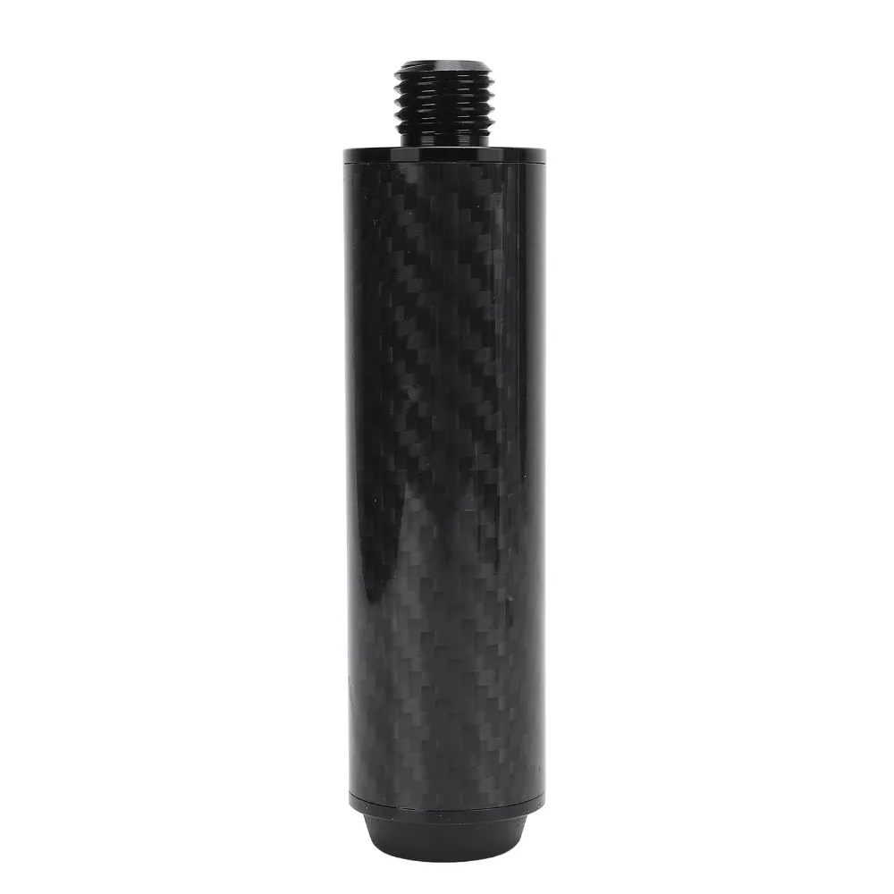 4 Inch Length Pool Cue Extension Carbon Fiber Material Quick Connect Design Billiard Cue Extender Pool Club Extender