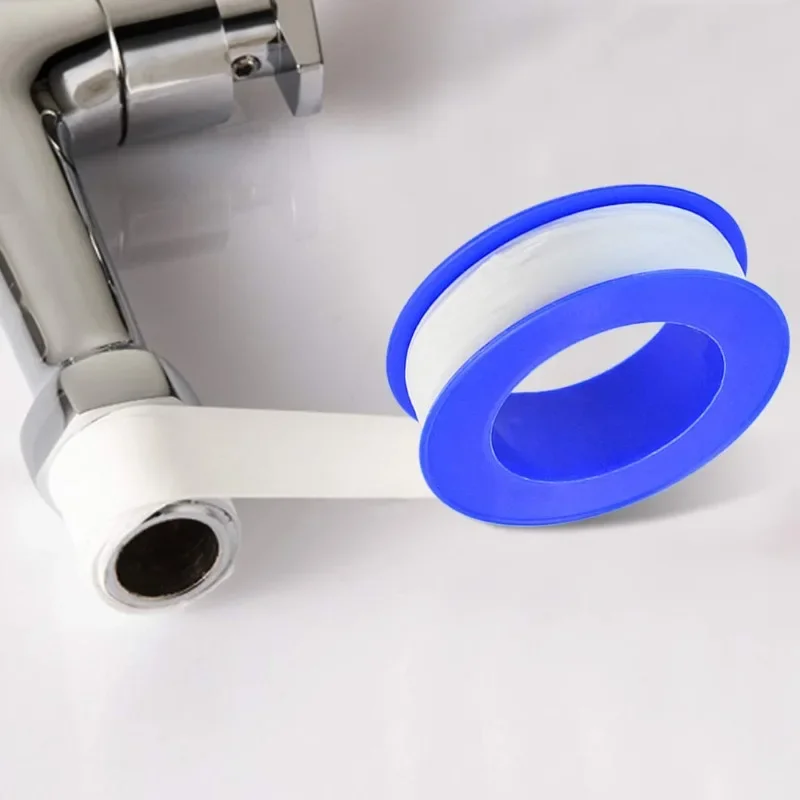 PTFE ช่างประปาเทปความหนาแน่นสูงเทปปิดผนึกท่อกันน้ําแก๊สประปาด้ายเทปสีขาว Water Sealant Seal สําหรับหัวฝักบัว