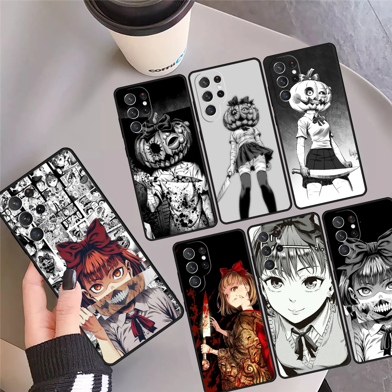 حافظة لهاتف سامسونج جالاكسي S24 S25 Ultra S23 S22 Plus S21 FE S20 نوت 10 20 Pro