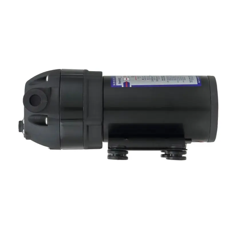 E-Chen EC-802-500 RO Booster Membrane Pump 500GPD Electric Diaphragm Pump 24V DC 3.0LPM@80psi for Reverse Osmosis Water Purifier