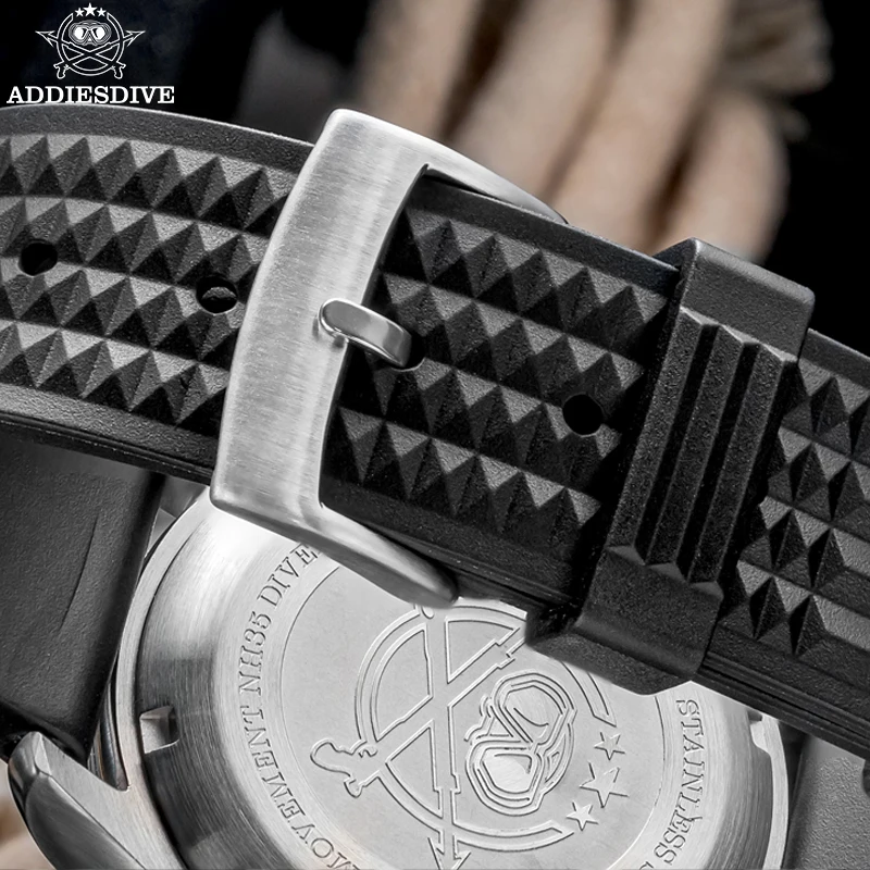 ADDIESDIVE Luxury Watches Sapphire Crystal NH35 Mechanical BGW9 Super Luminous 20Bar Diving High End Men’s Watch Montre Homme