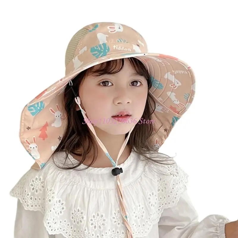 

R6FD Childrens Foldable Bucket Hat Stylish Unisex Design Multiple Color Options Perfect For Beach Travel Daily Use