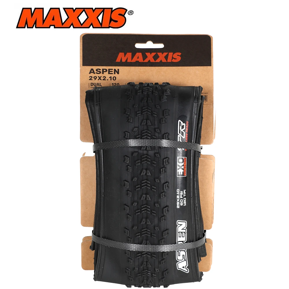 MAXXIS ASPEN Fahrradreifen, zusammenklappbar, pannensicher, schlauchlos, Fahrradreifen 29 x 2,1 29 x 2,25/2,4 Mountain Original XC Offroad-Fahrradreifen – Detail 5