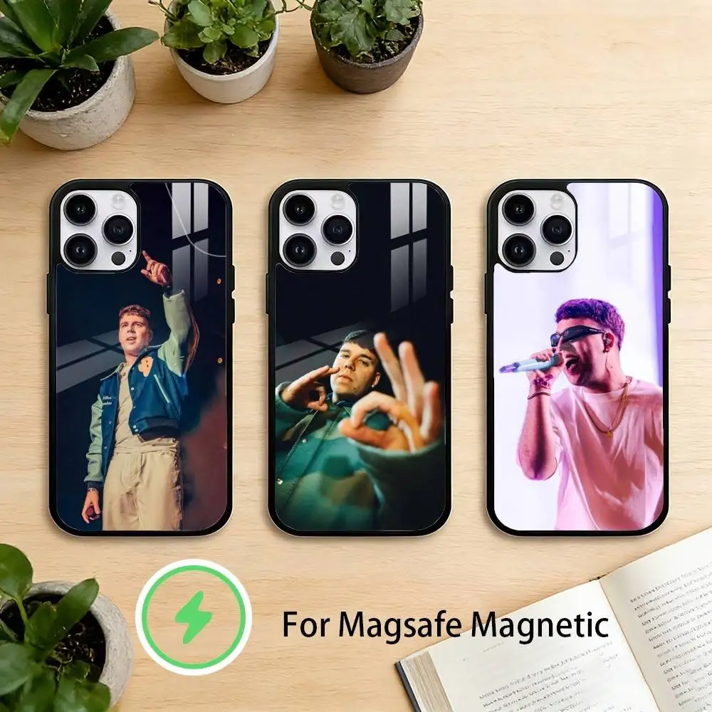 

Rapper Q-Quevedo Phone Case For iPhone 17/16/15/14/13/12/Plus/Pro/Max for Magnetic Wireless Charging