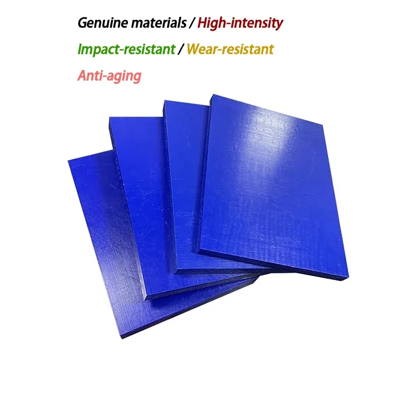Blue Anti Static POM Board 8-40mm Thick Polyoxymethylene Color Plastic Steel Plate Processing
