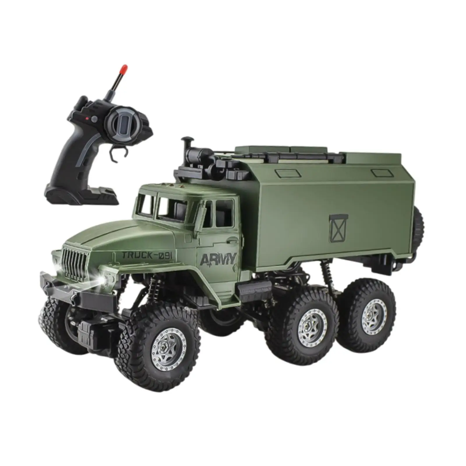 All Terrain RC Truck Multifunctional Diecast Vehicle Set Army Toy Car Set for Halloween Birthday Thanksgiving New Year Christmas