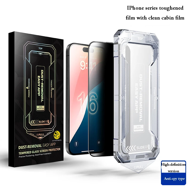 Tempered Glass For iPhone 16 15 14 13 12 11 Pro Max Screen Protector For iPhone X XS XR Max Protective Glass