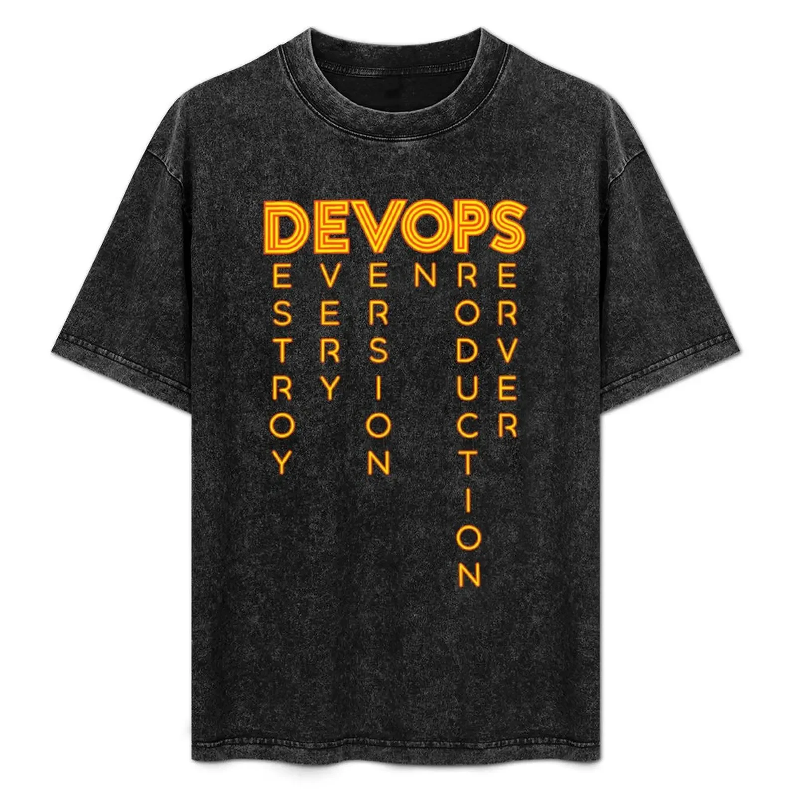 

DEVOPS - The real definition of DEVOPS T-Shirt Short sleeve tee vintage graphic tee mens t shirt graphic