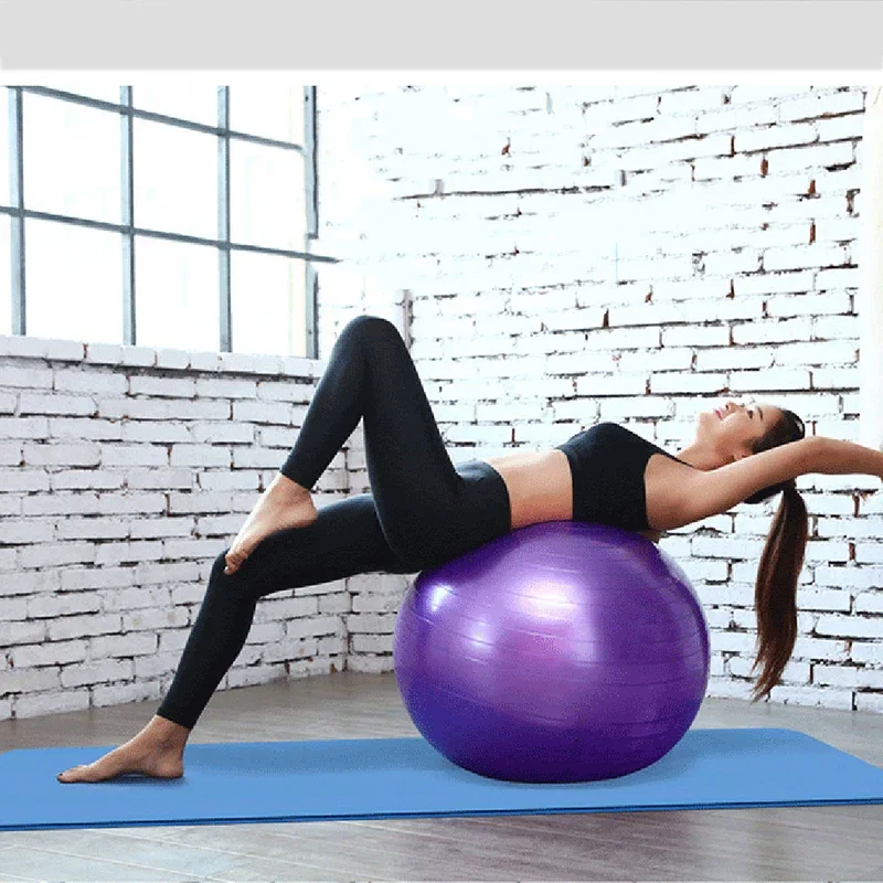 45 cm balle de Yoga balles de Fitness sport Pilates partoir Fitball exercice formation entraînement balle de Massage balle de gymnastique 45 cm avec pompe Yoga