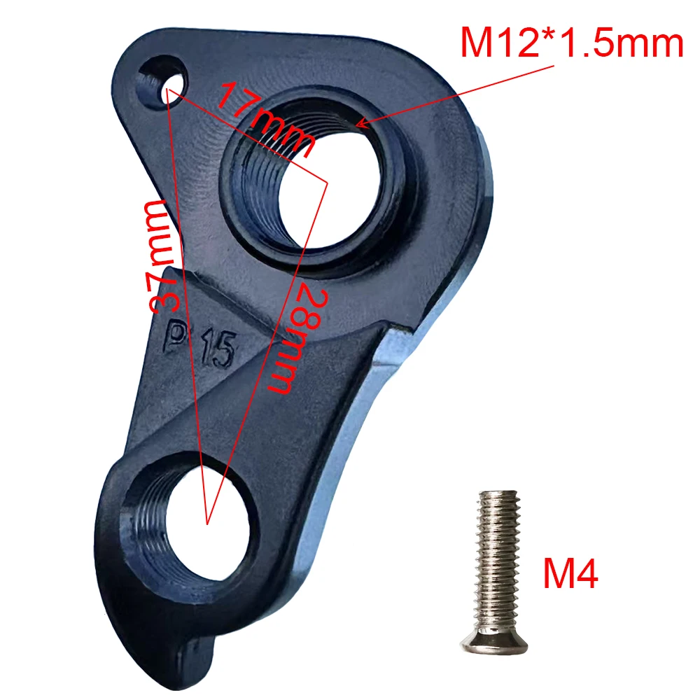 شماعة Derailleur لـ Cinelli Zydeco MEC Merlin Provvial Trail NS Bike FUJI D054 RAG Pells Qarron Bombtarck من خلال المحور التسرب