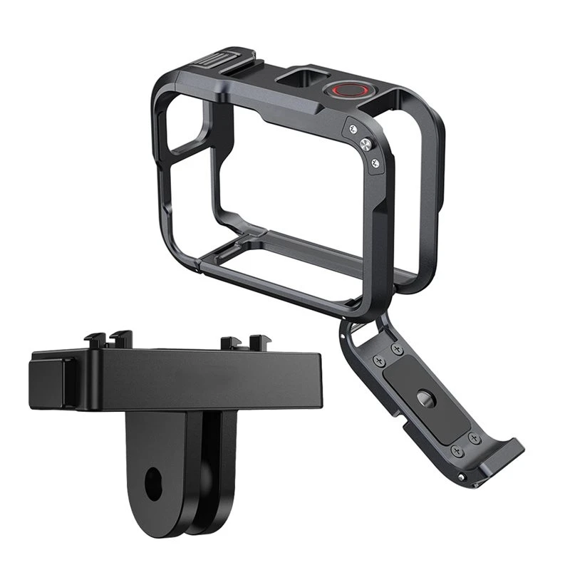 T31C-Vlog Rig Mount Protective Aluminum Cage For ACE PRO/ACE PRO2 Cage With Magnetic Two Claw Adapter