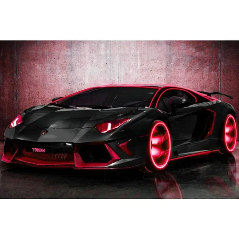 Luxury Lambor Super Sports Car Posters Wall Art Pictures Canvas Paintings Decoration for Living Room Office Home Decor