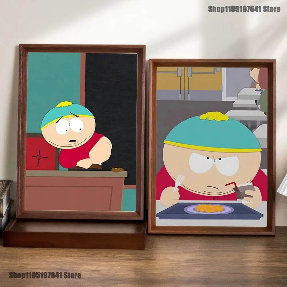 

Cartoon S-South Park Poster Prints Wall Art Picture Painting Gift Living Room Restaurant Bar Large Dec Sticker