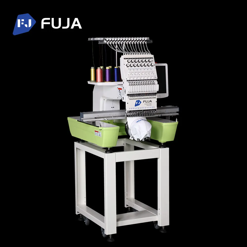 Fuja Single Head Computerized Embroidery Sewing Machine Industrial