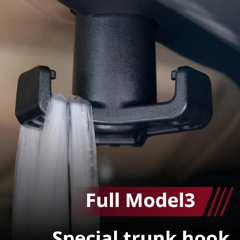 

For Tesla MODEL3 Trunk hook tail box hook interior storage modification accessories cars accessories