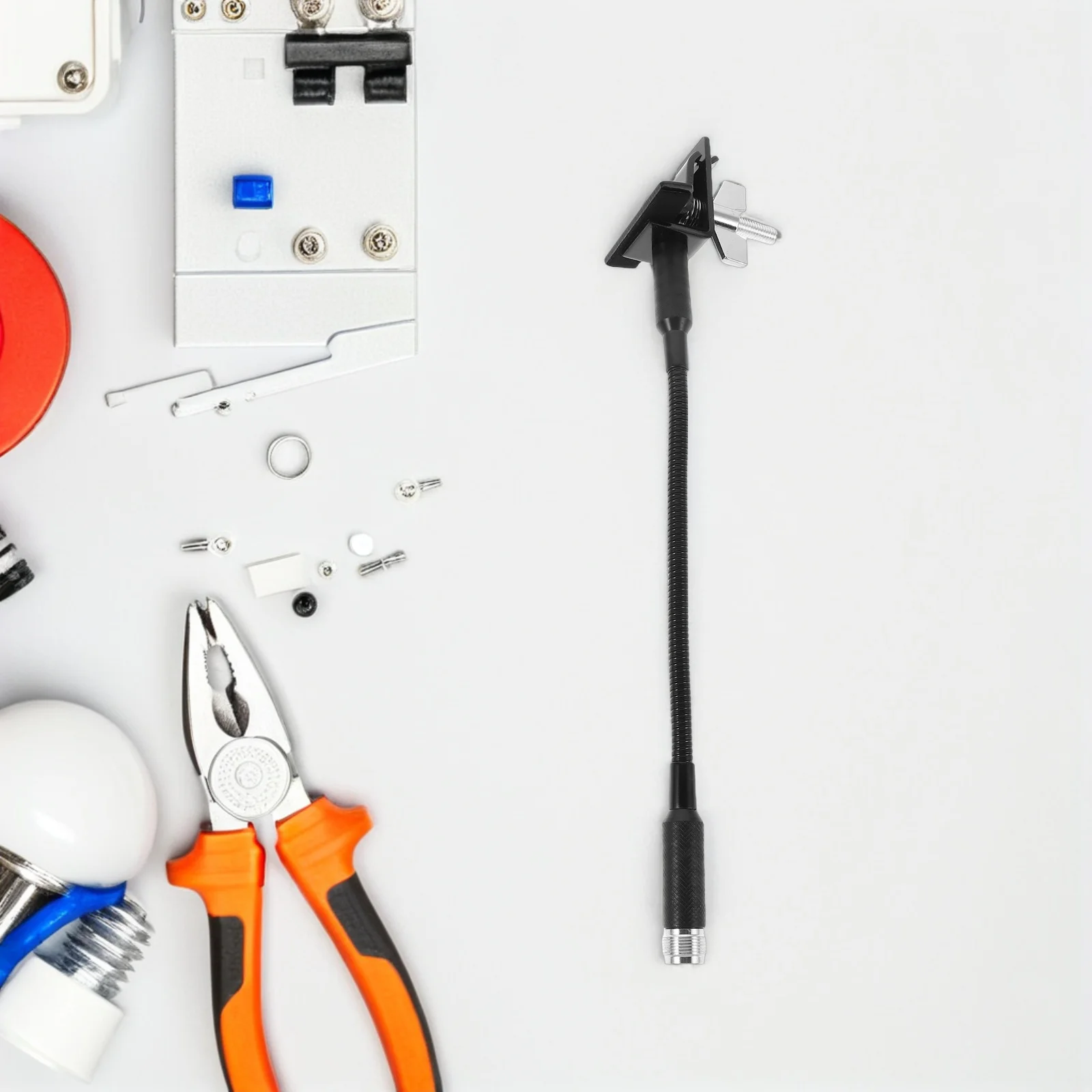 

Professional Microphone Stand Extended Boom Arm Adjustable Drum Mic Clips Vibration Reduction Studio Floor Use Instrument