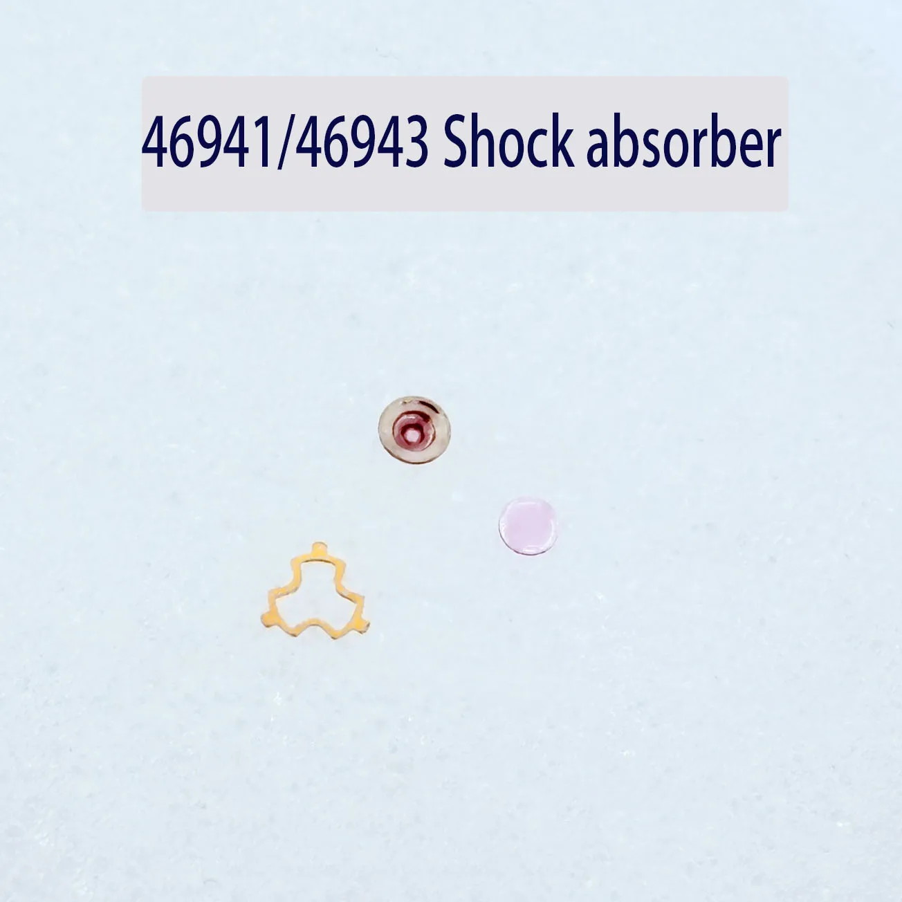 Watch Accessories Original Disassembly Parts 46941 46943 Shock-Absorbing Spring Shock-Absorbing Stone Shock-Absorbing Mop Bowl