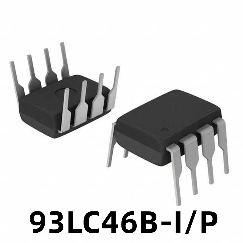 1Pcs New 93LC46B-I/P 93LC46B Direct-Plug DIP8 Memory IC Chip