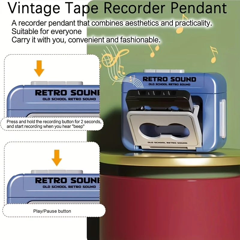 録音可能なレコーダーモデル、歌を録音して再生できるおもちゃ、サプライズギフト、子供の日のギフト、ホリデーギフト、クリスマスギフト、パーティーの記念品として最適です。 トリッキー・トイズ