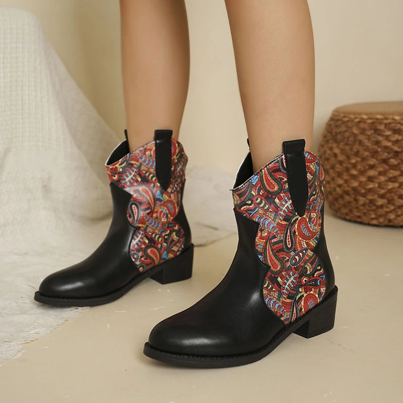 Women Boots 2024 New Hot Sale Round Toe Boots Luxury Designer Shoes for Women Winter Sexy Platform Boots Women Botas De Mujer