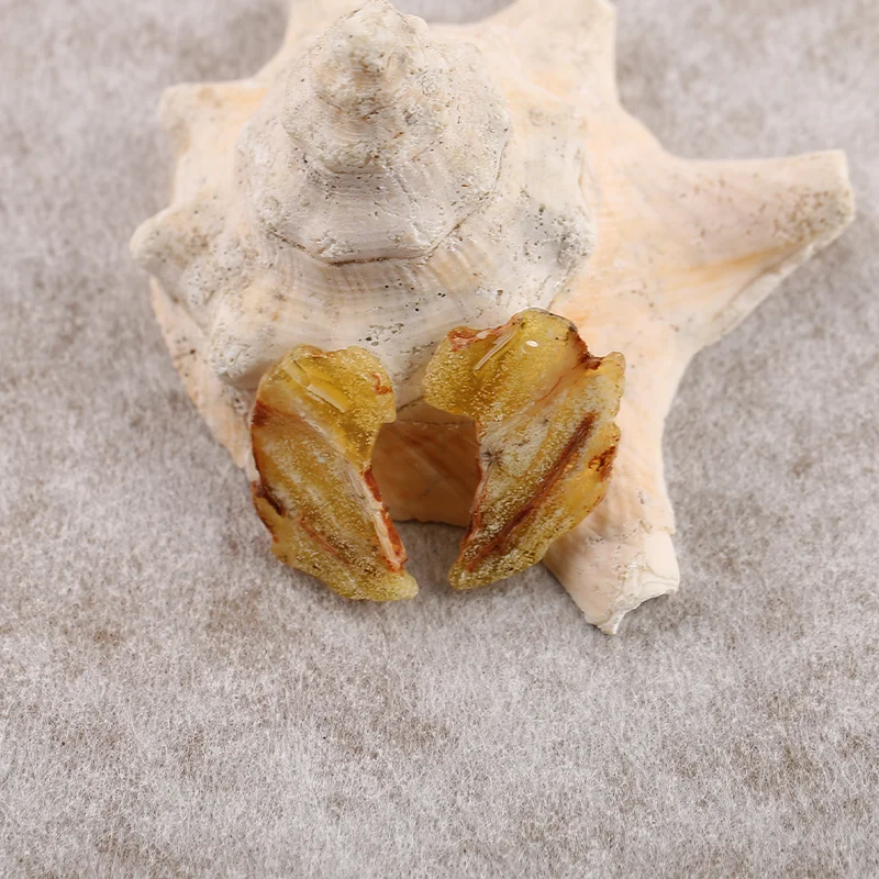 

B&F Yellow Opal Earring Beads for Jewelry Making, Handmade Natural stones beads, Stones for jewelry Making Supplies